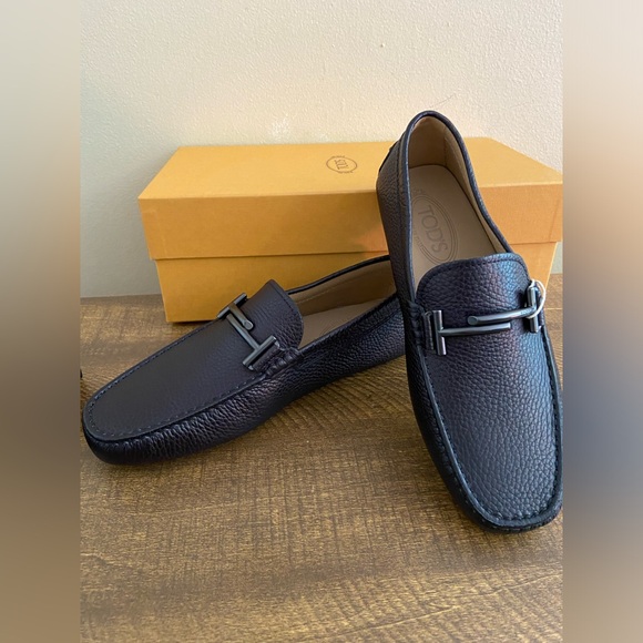 NWT: Tod's Gommino Doppia T New Gommini 122 Driving Shoes - Picture 2 of 7